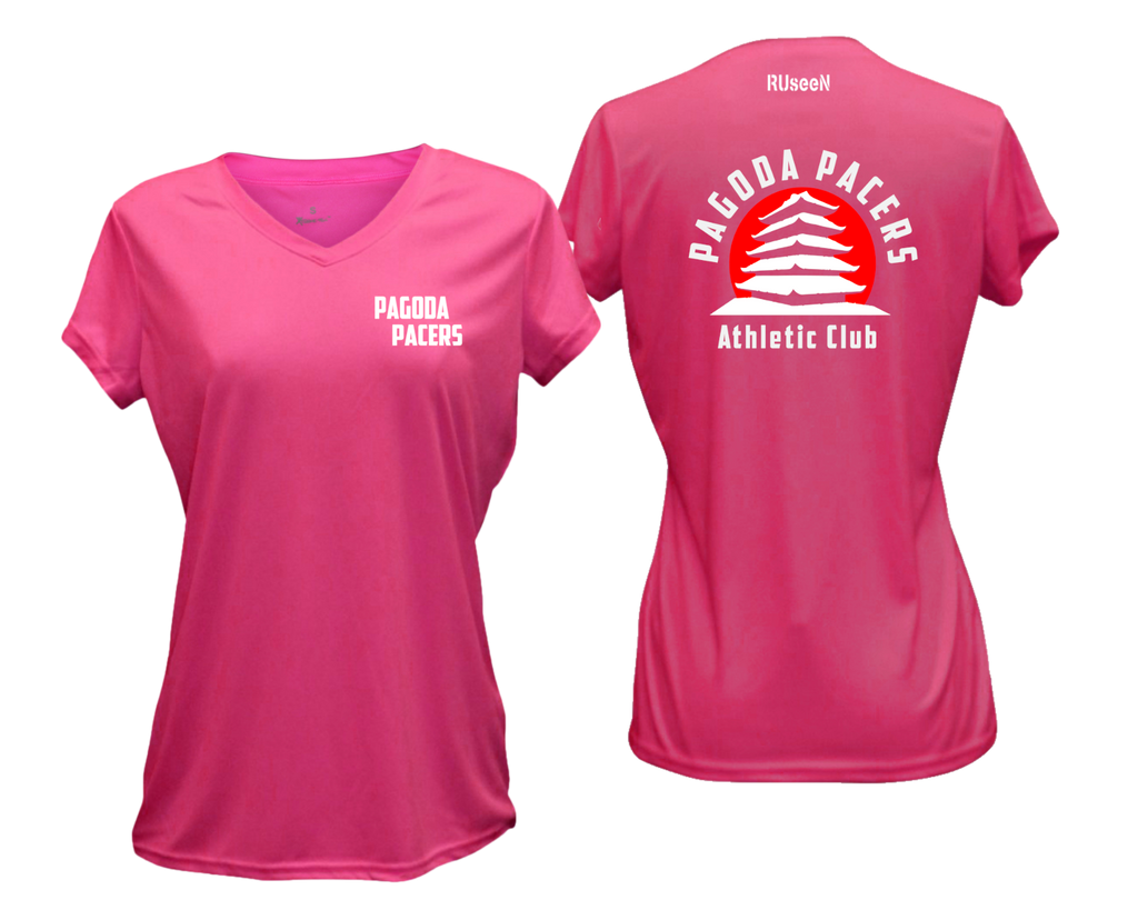 Women's Reflective Short Sleeve Shirt – Reading Pagoda Pacers