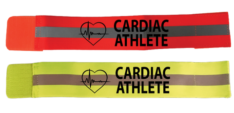Cardiac Athlete Reflective Elastic Arm Band, Leg Band
