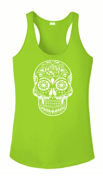 Men's Reflective Tank Top - Run - RUseeN Reflective Apparel Lime Yellow / 2XL