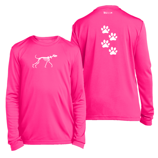 Paw print deals long sleeve shirt
