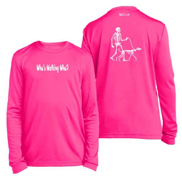 Kids Reflective Long Sleeve Shirt Dog Walker