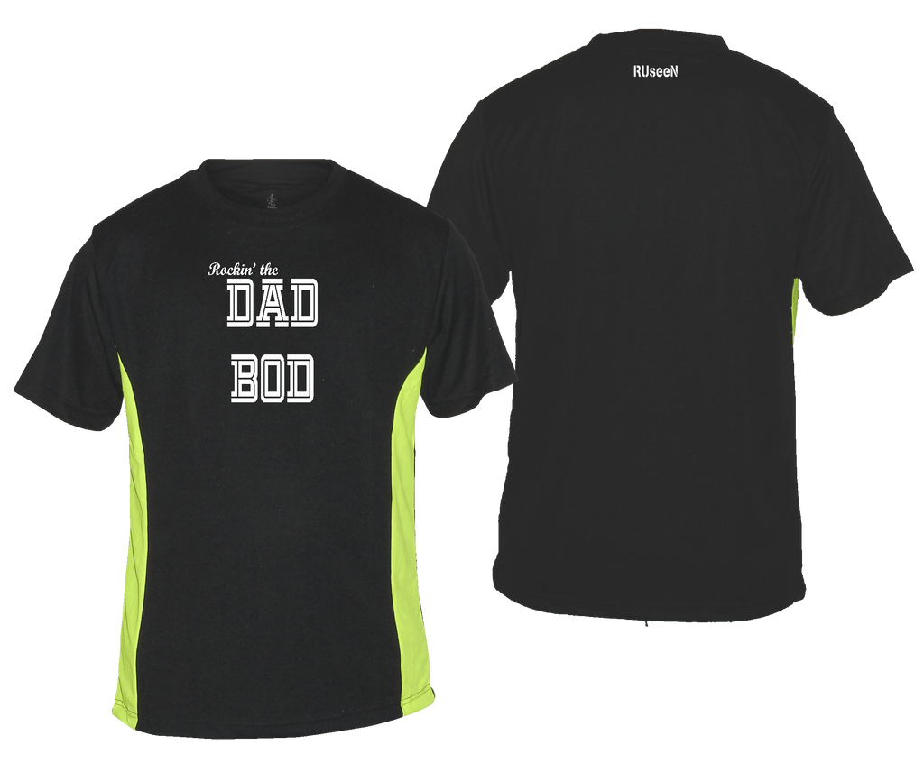 Men's Reflective Short Sleeve Shirt - Rockin' The Dad Bod