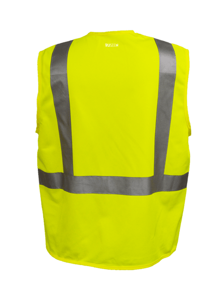 Style ISV132 · Safety Vest with Adjustable Velcro® Tabs at Sides, Imported  — SNAP'N'WEAR