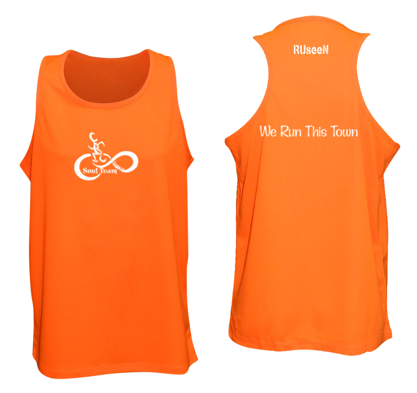 Men's Reflective Tank - Soul Team - Town