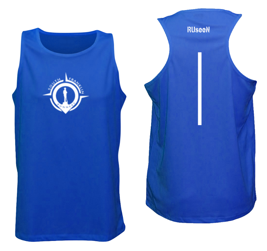 Men's Reflective Tank Top - South Franklin (TN) Runners