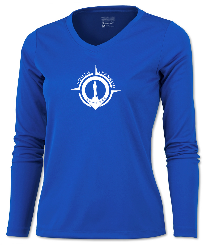 Women's Reflective Long Sleeve Shirt- South Franklin (TN) Runners