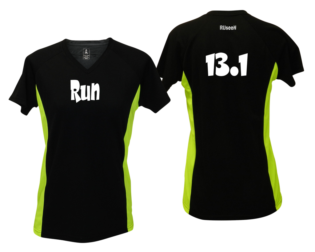 Women's Reflective Short Sleeve Shirt – Run 13.1
