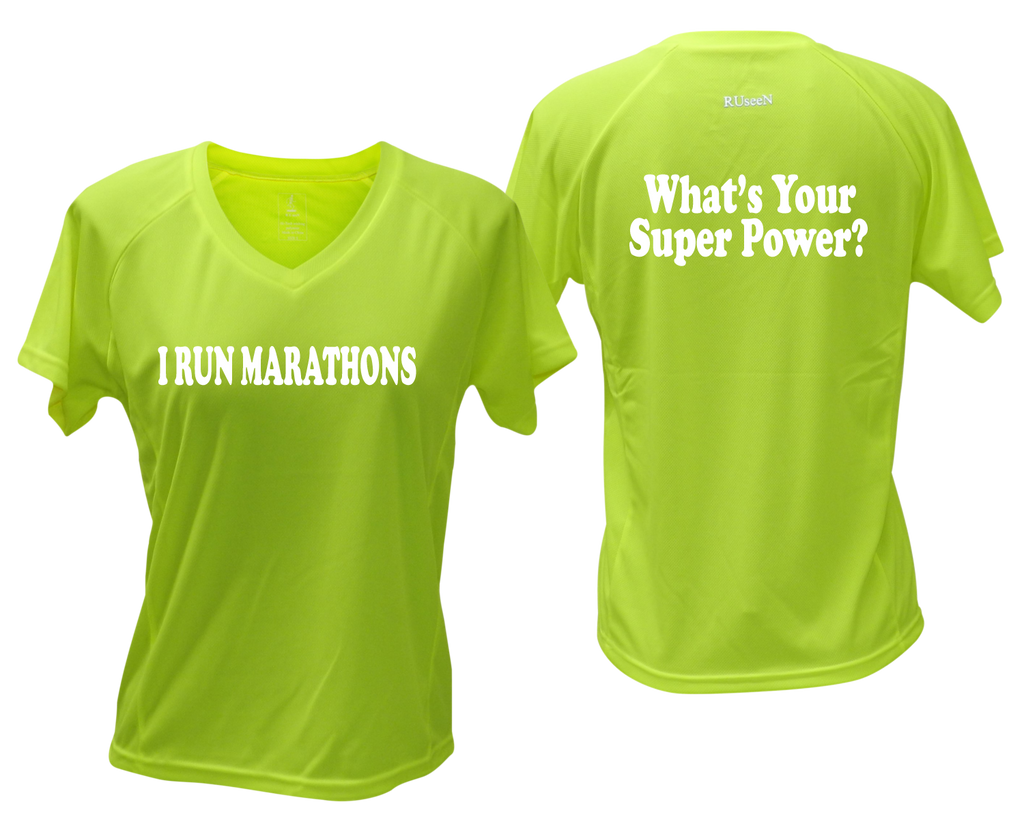 Women's Reflective Short Sleeve Shirt – Super Power