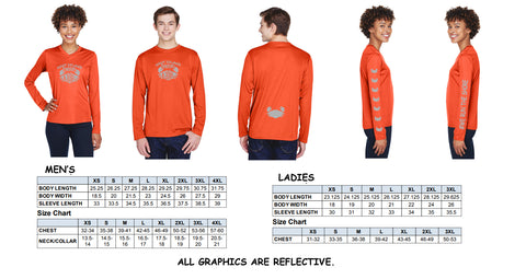 Kent Island Running Group Men's Reflective Long Sleeve Shirt