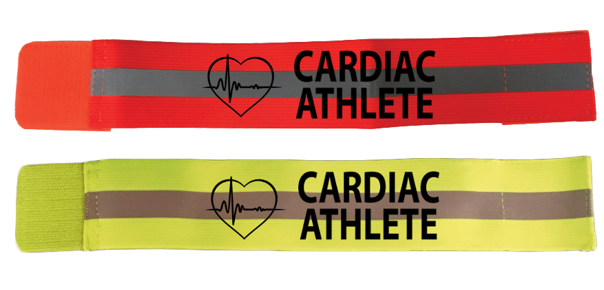Cardiac Athlete Reflective Elastic Arm Band, Leg Band