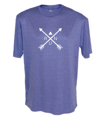 Men's Reflective Short Sleeve Shirt - Crossed Arrows
