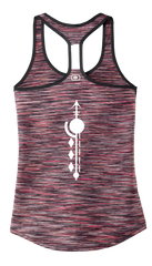 Women's Reflective Tank Top - Paths