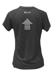 Women's Reflective Short Sleeve Shirt - Dotted Arrows