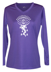 Women's Reflective Long Sleeve Shirt - Wanderlust