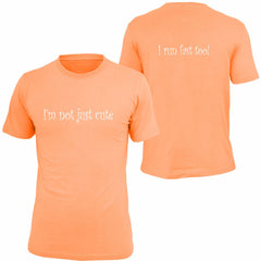Kids Reflective Short Sleeve Shirt - I'm Not Just Cute