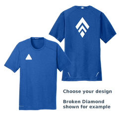 Men's Reflective Short Sleeve Electric Blue - Choose your design
