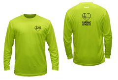 Unisex Cardiac Athlete Long Sleeve Shirt - Reflective or Black Text