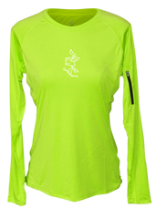 Women's Reflective Long Sleeve Shirt - 2 Speeds Rabbit