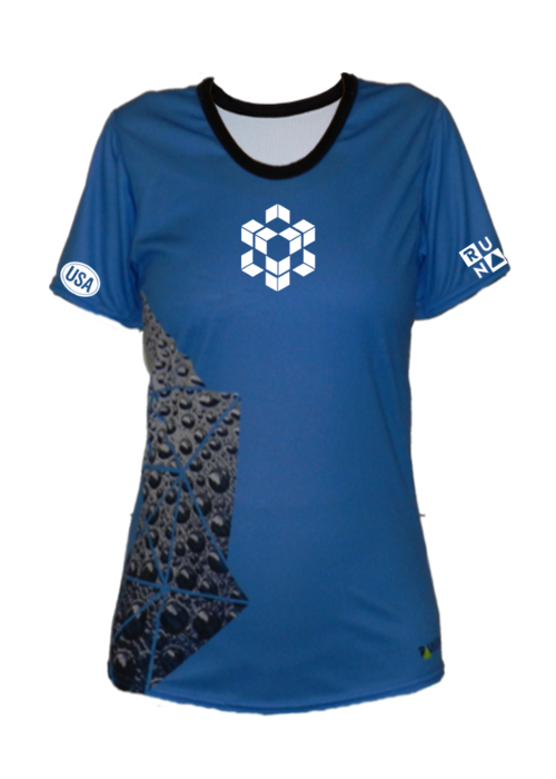 Women's Reflective Short Sleeve - Hydrate Summer 2021 - Made in USA - Front