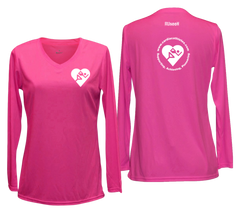 Women's Cardiac Athletes .Org Long Sleeve Shirt - Reflective or Red Logos