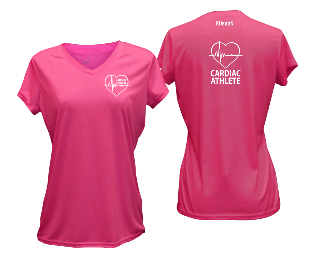 ★AMl PARlS★ 24SS Women's Tone-on-Tone Heart Logo Short-Sle RUSEEN-Reflective-Apparel-