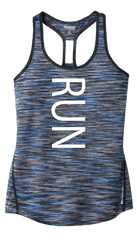 Women's Reflective Tank Top - RUN