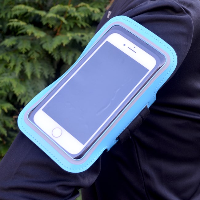 Arm Sleeve Phone Holder White Arm Sleeve Phone Holder White
