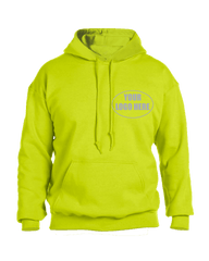 High Visibility Reflective Hooded Sweatshirt w/ Custom Logo
