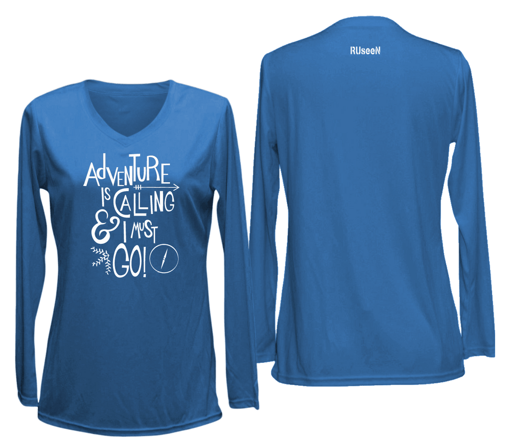 Womens Reflective Long Sleeve Shirt - Adventure - RUseeN