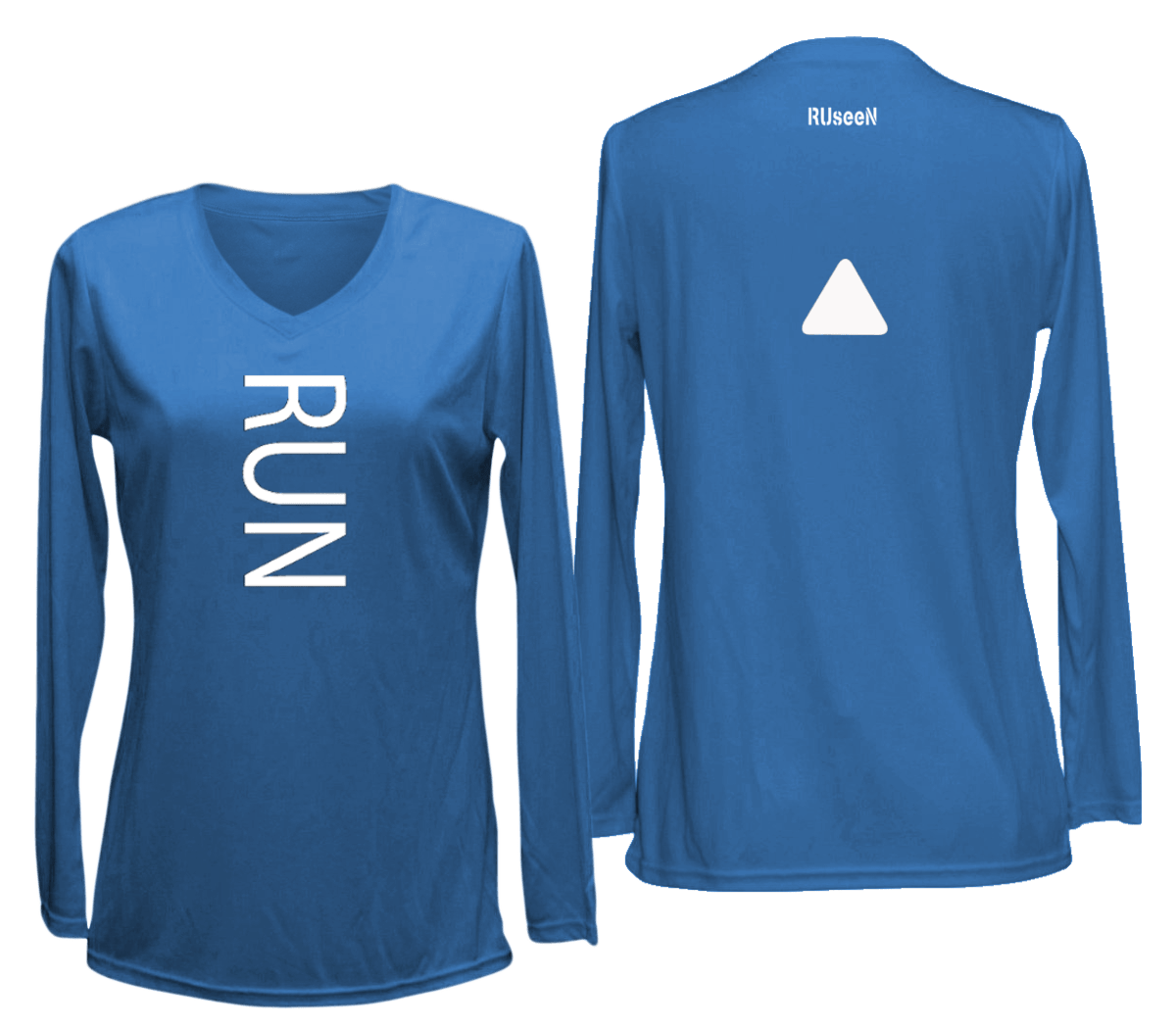 Women's Reflective Long Sleeve Shirt - RUN