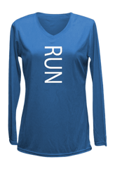 Women's Reflective Long Sleeve Shirt - RUN
