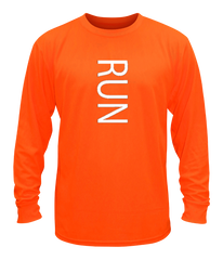 Unisex Reflective Long Sleeve Shirt - RUN