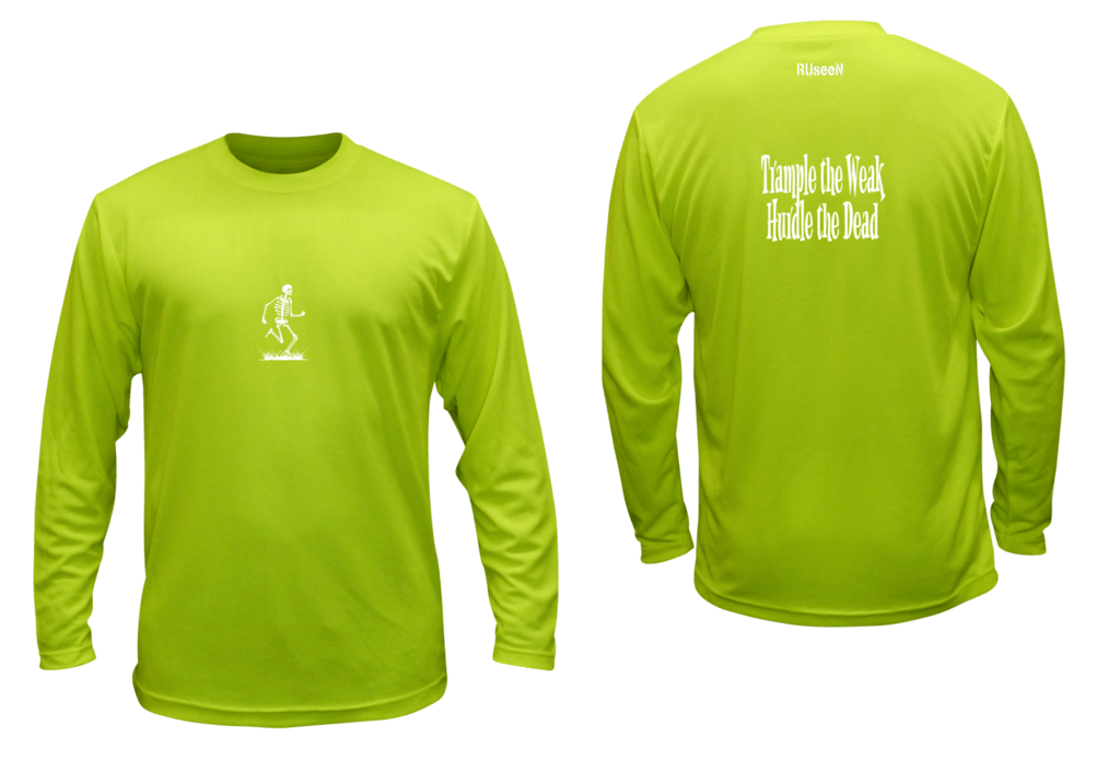 Unisex Reflective Long Sleeve - Trample the Weak