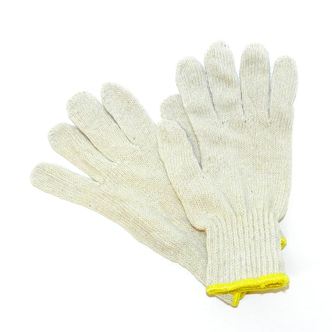 Disposable Premium Cotton/Polyester String Knit Glove