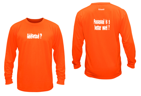Unisex Reflective Long Sleeve Shirt - Addicted - Overstocks