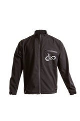 Men's Reflective Black Shell Jacket - Soul Team