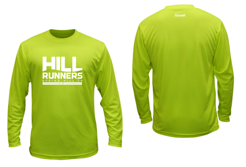 Unisex Reflective Long Sleeve Shirt - Hill Runners TN