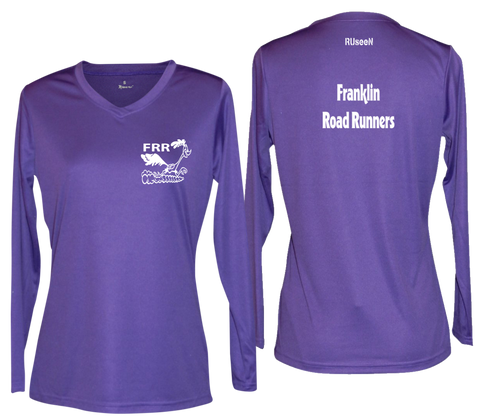 Women's Reflective Long Sleeve - Franklin Road Runners