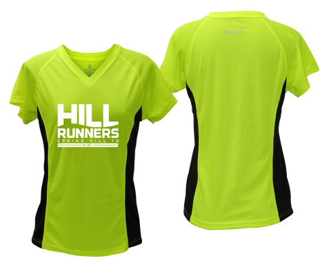 Women's Reflective Short Sleeve Shirt - Hill Runners TN