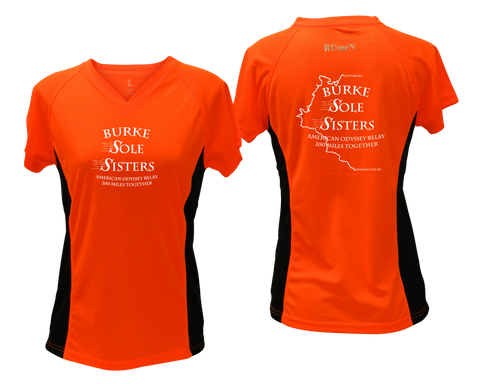 Women's Reflective Short Sleeve Shirt - Burke Sole Sisters