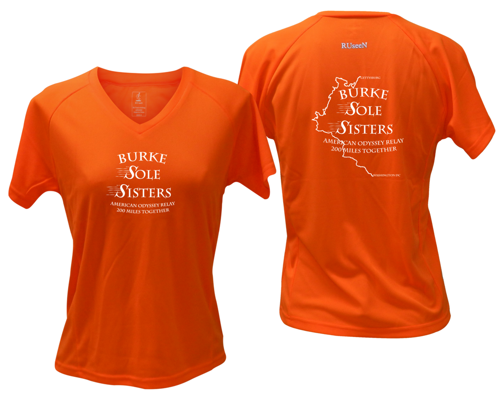 Women's Reflective Short Sleeve Shirt - Burke Sole Sisters