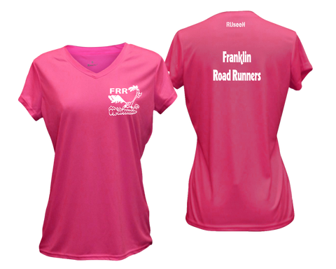 Women's Reflective Short Sleeve Shirt - Franklin Road Runners